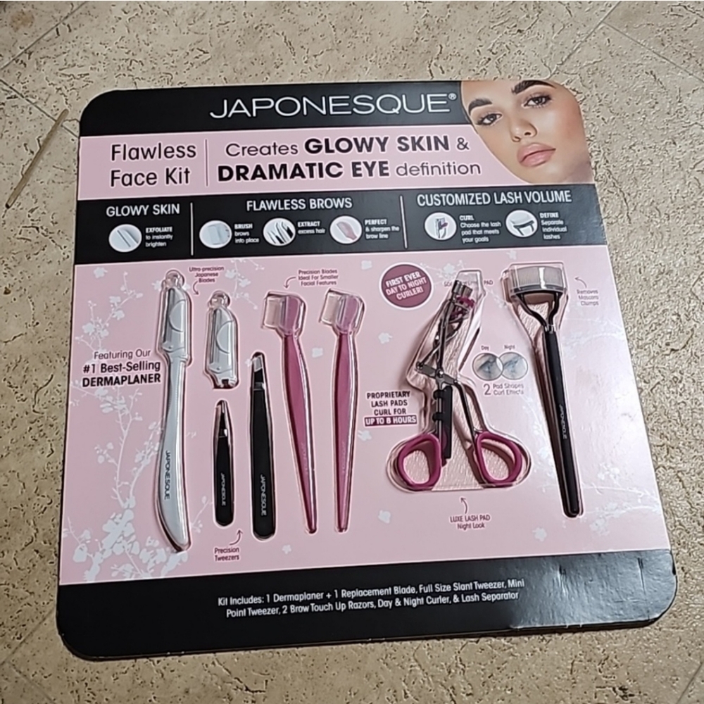 Japonesque Flawless Face Kit 8 Piece Set